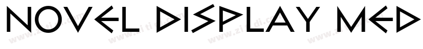 Novel Display Medium字体转换